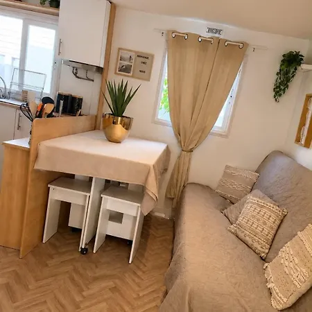 Campingplatz Mobil-home Le Voyageur Avec Clim - Piscines Incluses