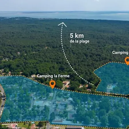 Mobil-home Le Voyageur Avec Clim - Piscines Incluses Campingplatz